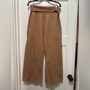 Sweetgrass Natural Fibers Women’s Brown Hemp & Organic Cotton Pants